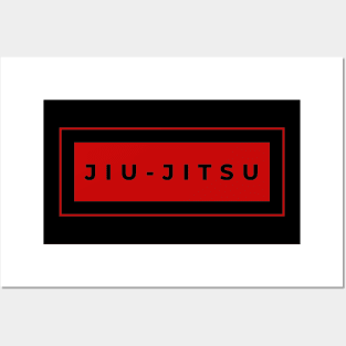 Bjj Brazilian Jiu Jitsu Minimal Design Posters and Art